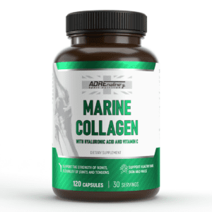 Adrenaline Marine Collagen with Hyaluronic acid and Vitamin C / 120 capsules