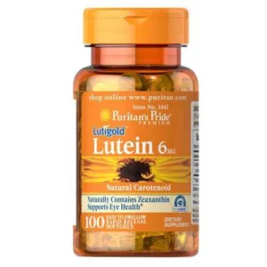 Puritan’s Pride Lutein 6 mg with Zeaxanthin / 100 softgels