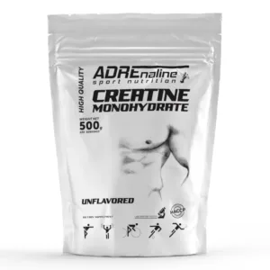 Креатин моногідрат Adrenaline Creatine Monohydrate / 500 грам - Без смаку