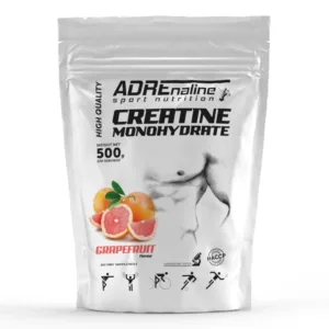 Креатин Моногідрат Adrenaline Creatine Monohydrate / 500 грам - Грейпфрут