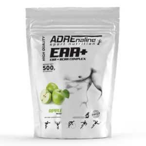 Амінокислоти EAA + BCAA Complex Adrenaline / 500 грам - Яблуко