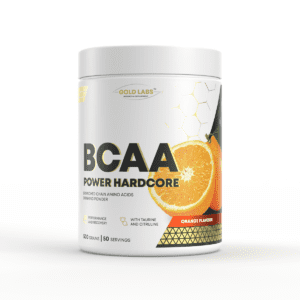 Gold Labs BCAA Power Hardcore + Taurine 500g - Апельсин