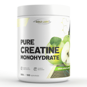 Gold Labs Pure Creatine Monohydrate / 500 g (Креатину 94%) - Зелене яблуко