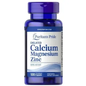 Puritan's Pride Chelated Calcium Magnesium Zinc /100 caplets