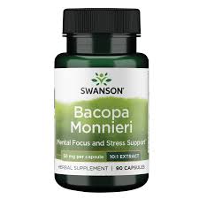 Swanson Bacopa Monnieri 50 mg / 90 caps