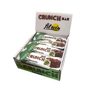 Батончик FitWin Crunch Bar 25%, 50 грам Ківі-кактус 12шт
