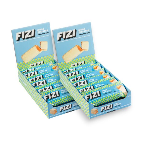 FIZI Протеїновий батончик "Salted Caramel" x24 шт.