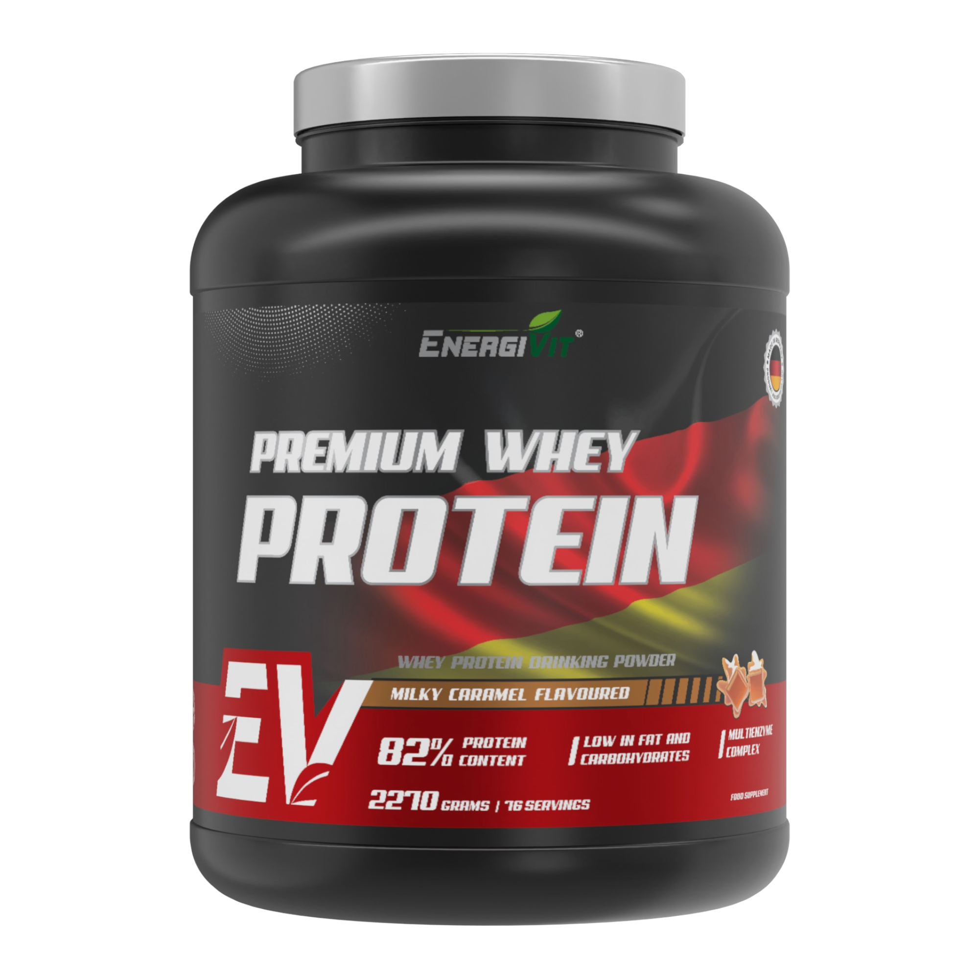 Протеїн EnergiVit Premium Whey Protein WPC 82% Germany з смаком