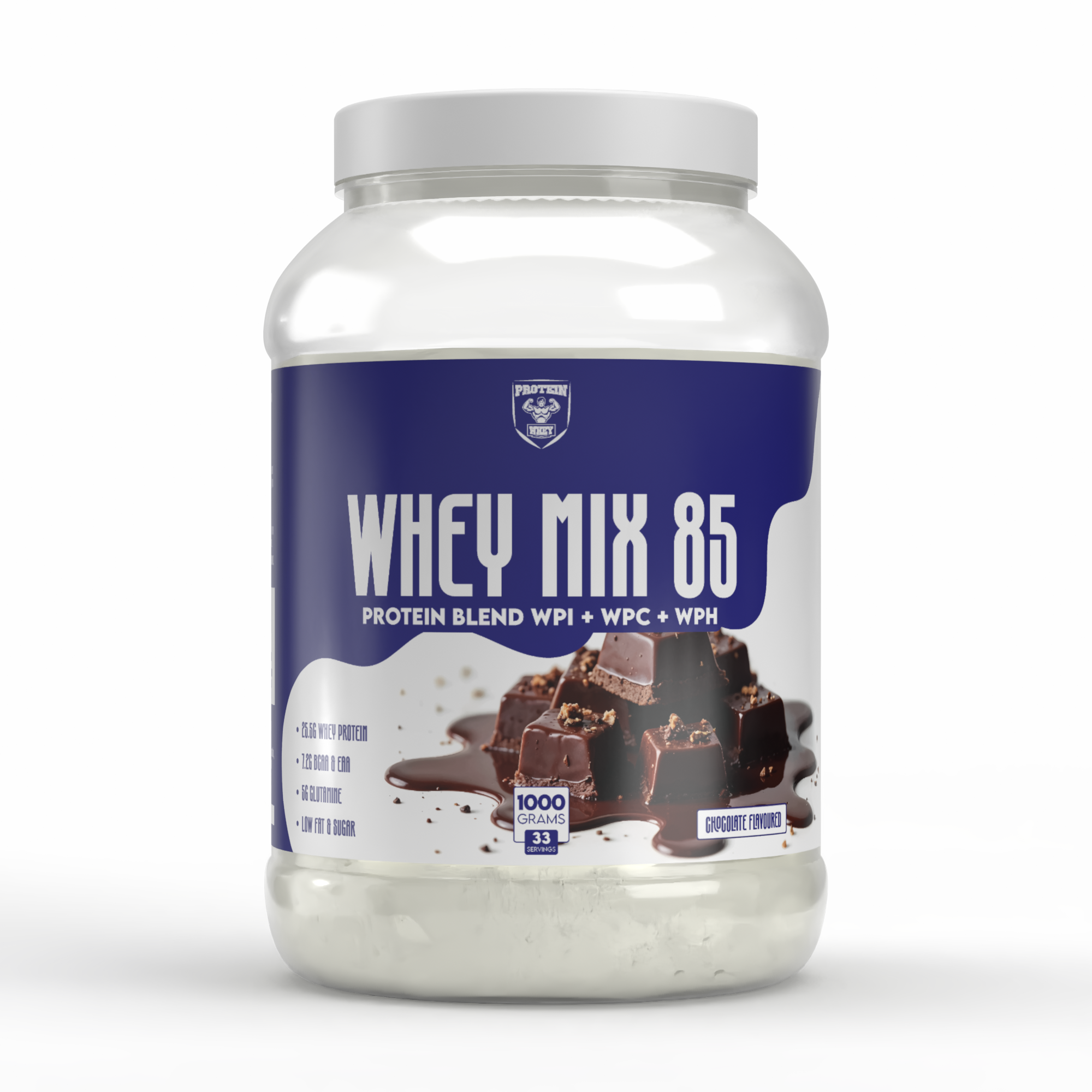 Протеїн Protein Whey Mix Whey 85 Protein Blend (WPI + WPC + WPH) \ 1000г