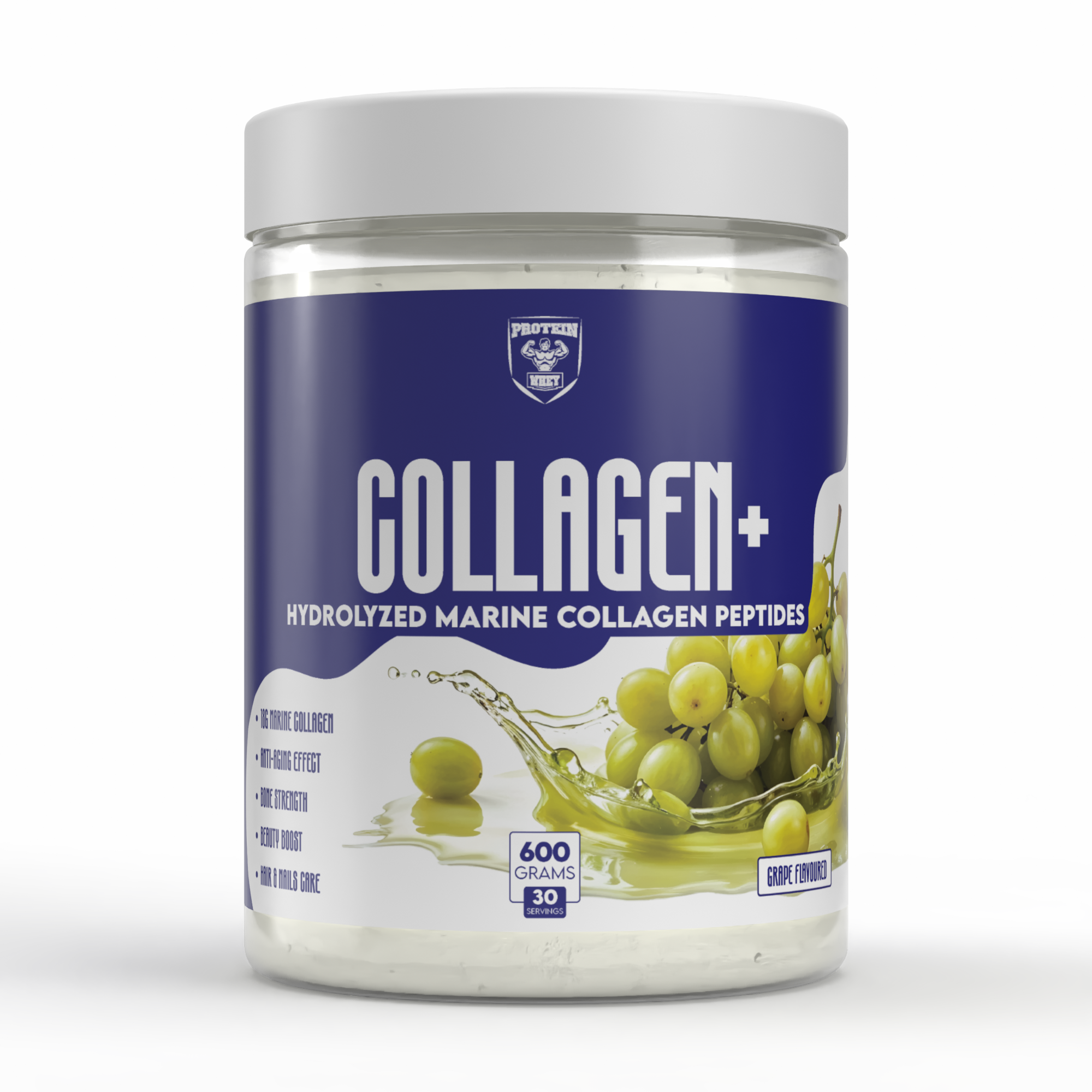 Колаген Protein Whey Collagen Plus Hydrolyzed Marine / 600 г