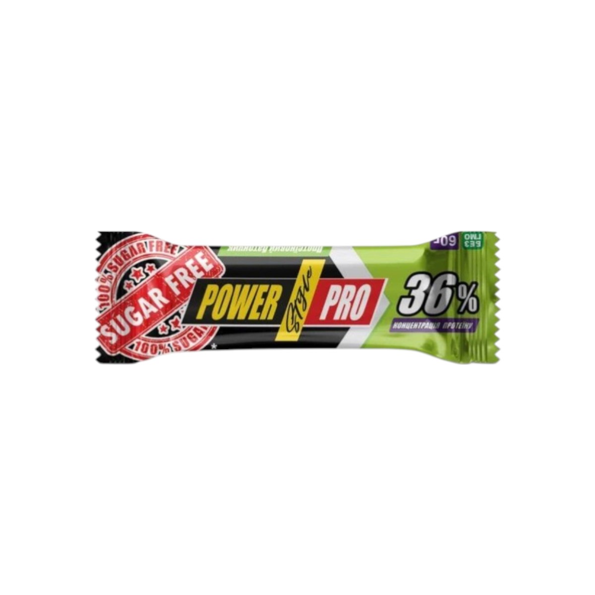 Батончики Power Pro 36 % Sugar Free Горіх / 60 g